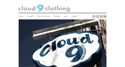 Desktop Screenshot of cloud9clothing.us
